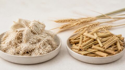Raw sugarcane bagasse pulp and agricultural plant fibers used for eco-friendly straws